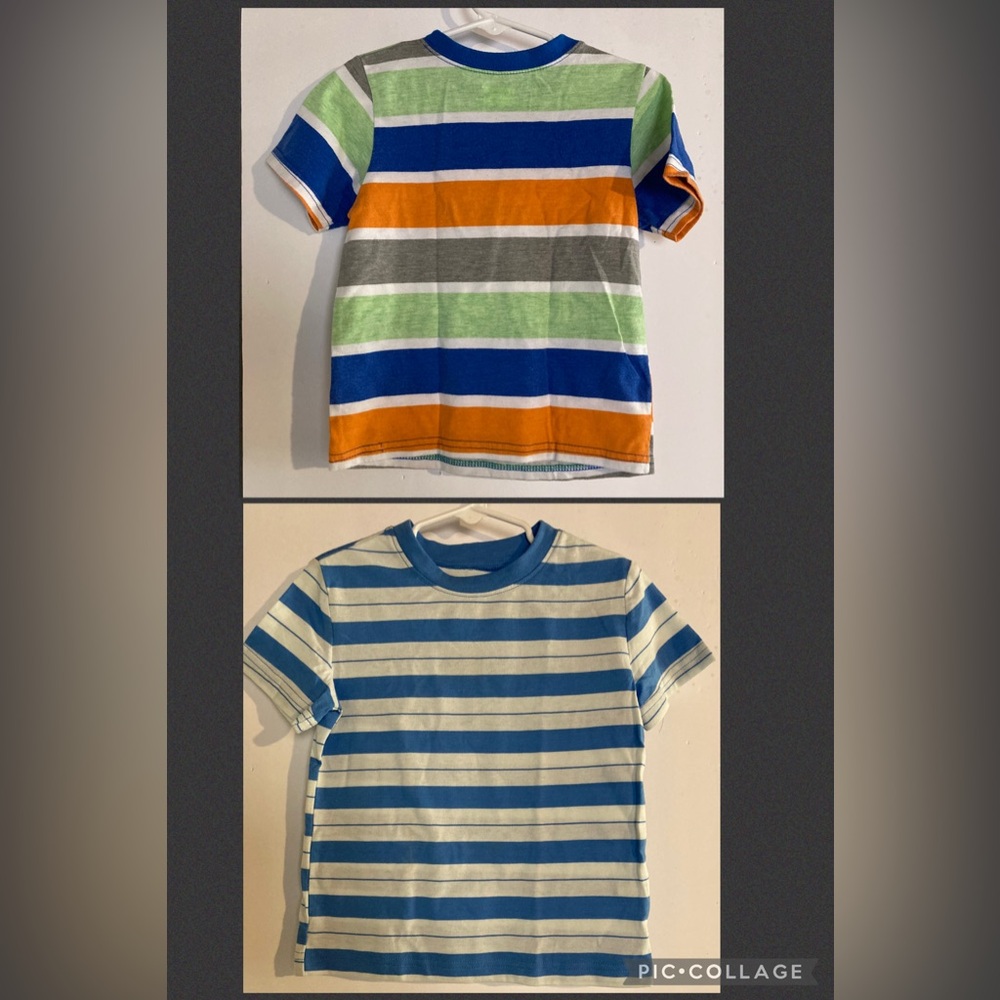 Garanimals Multicolor Striped Short Sleeve Tee